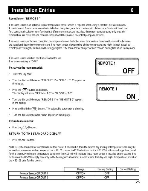 Service Manual - Buderus