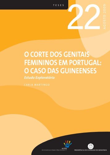 o corte dos genitais femininos em portugal - ObservatÃ³rio da ...