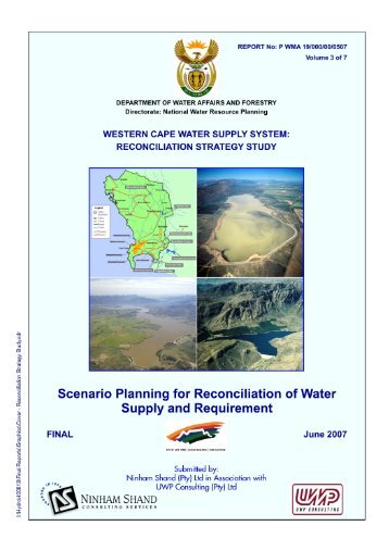 western cape reconciliation strategy study - Department of Water ...