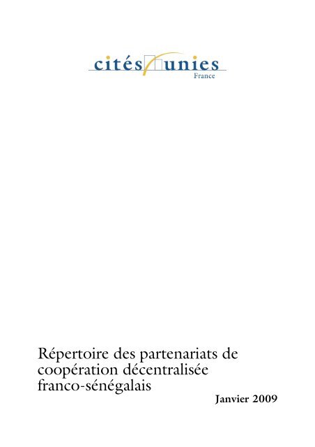 RÃ©pertoire des partenariats de coopÃ©ration dÃ©centralisÃ©e franco ...