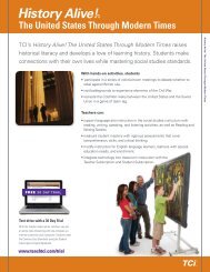 History Alive! The United States Through Modern Times - TCI