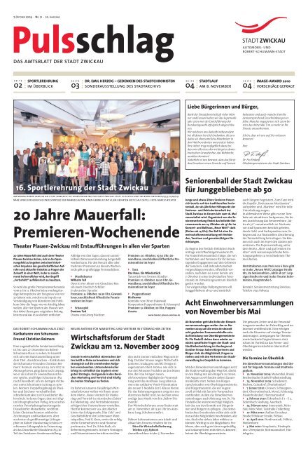 Amtsblatt Nr. 21 vom 07.10.2009 (*.pdf, 2996 - Stadt Zwickau