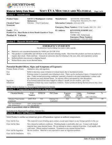 Soft EVA - MSDS.pdf - Keystone Industries