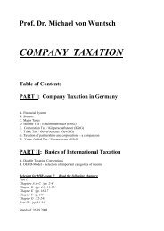 Script - Company Taxation