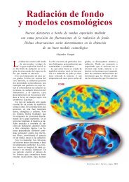 radiacion cosmica de fondo y los modelos ... - Cosmofisica