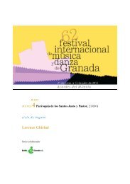 Lorenzo Ghielmi - Festival Internacional de MÃºsica y Danza de ...