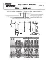 304-367 FI 3011, 5011, 6011 - Taco-Hvac