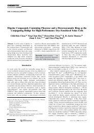 Dipolar Compounds Containing Fluorene and a Heteroaromatic Ring as ...