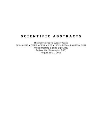 Download the Concurrent Session Scientific Abstracts (PDF)