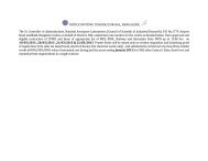 NOTICE INVITING TENDER/CSIR-NAL, BANGALORE. The Sr ...