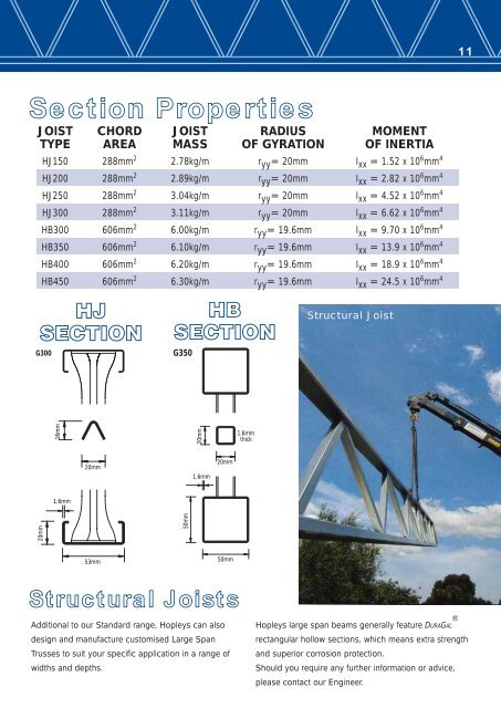 Hopleys Open Web Steel Joists Brochure.PDF - BJH