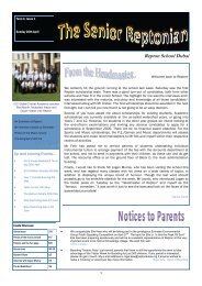 The Senior Reptonian - Issue 21 - Repton School Dubai