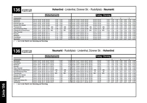 Karnevals Fahrplan der KVB - Rodenkirchen.de