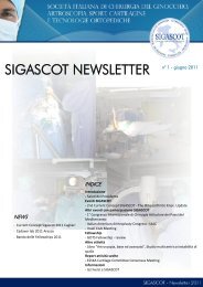 SIGASCOT NEWSLETTER n° 1 - giugno 2011 - Piccin
