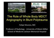 Felipe Munera, MD Professor of Radiology ... - AKUTNE.CZ