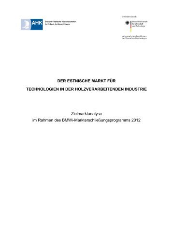 Zielmarktstudie Estland - iXPOS