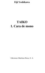 Eiji Yoshikawa TAIKO 1. Cara de mono