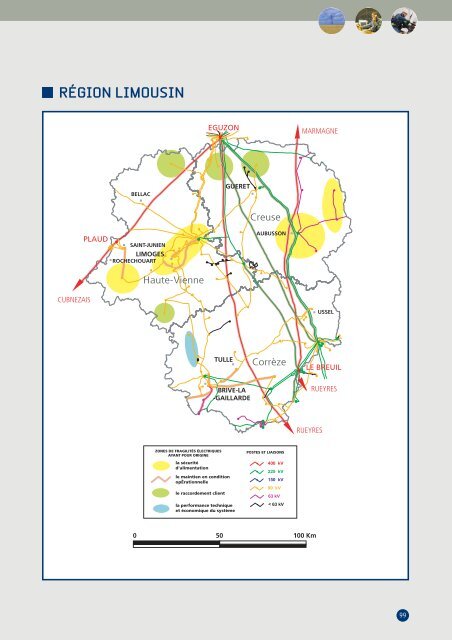 Description des contraintes par rÃ©gion administrative - RTE