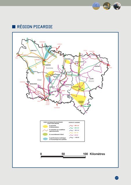 Description des contraintes par rÃ©gion administrative - RTE