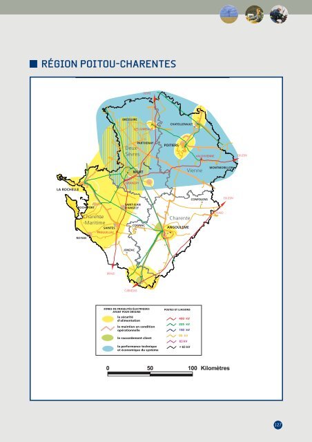 Description des contraintes par rÃ©gion administrative - RTE