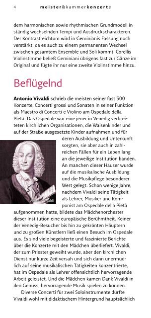 VENICE BAROQUE ORCHESTRA - Meister & Kammerkonzerte