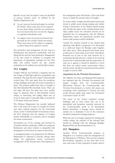 Chapter 13 - Victorian Environmental Assessment Council