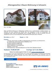 Krösnitz 7 - VR IMMOBILIEN Schwerin