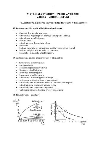 Zastosowania bierne i czynne ultradźwięków w bioakustyce