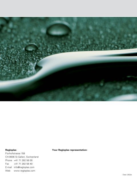 Regloplas- Temperature Control Technology