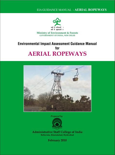 Aerial Ropeways - Environmental Clearance