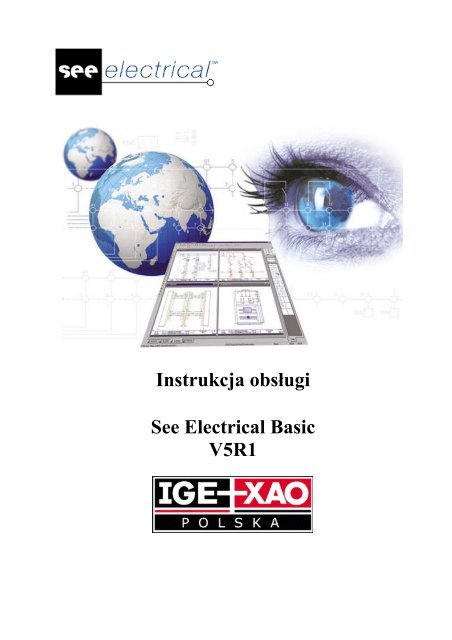 Instrukcja obsługi See Electrical Basic V5R1 - IGE+XAO Polska