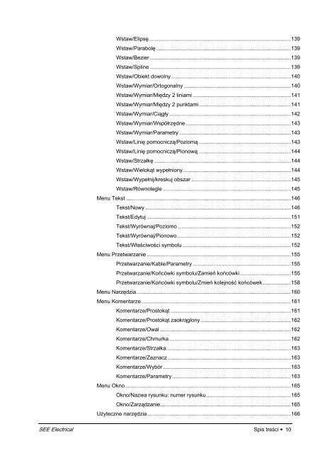 Instrukcja obsługi See Electrical Basic V5R1 - IGE+XAO Polska