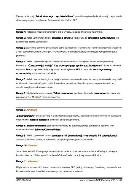 Instrukcja obsługi See Electrical Basic V5R1 - IGE+XAO Polska