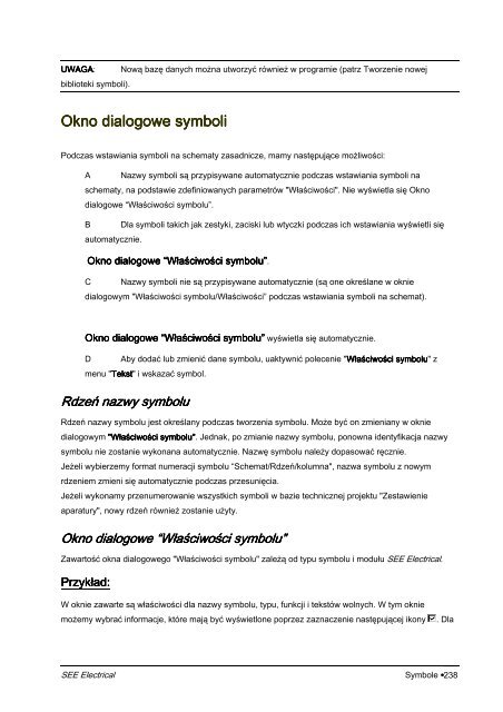 Instrukcja obsługi See Electrical Basic V5R1 - IGE+XAO Polska