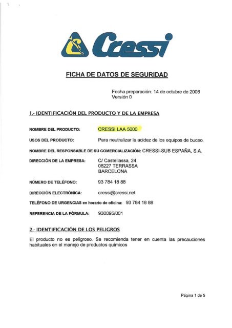 FICHA DE SEGURIDAD CRESSI LAA 5000.pdf