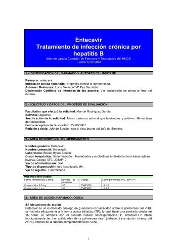 Informe Entecavir