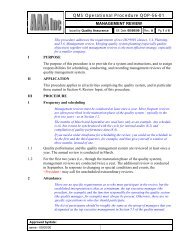 QMS Operational Procedure QOP-56-01 - Quality Coach