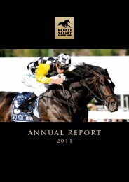 ANNUAL REPORT - Moonee Valley Racing Club