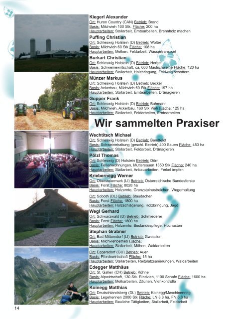 vorankündigung ! ! ! absolventenvereins- wandertag - LFS Stainz