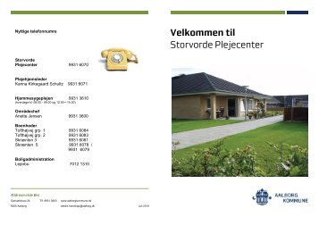 velkomst hÃƒÂ¦fte storvorde plejecenter 3 - Aalborg Kommune