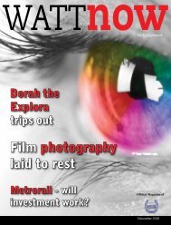 download a PDF of the full December 2010 issue - Watt Now ...