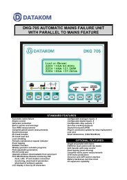 DKG 705 AMF ATS - Home Mega Global Solution