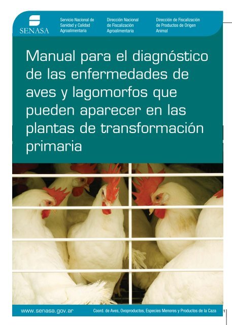 Manual para el diagnÃ³stico de las enferm. de aves y ... - Senasa