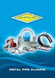 METAL PIPE CLAMPS