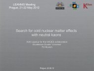 Search for cold nuclear matter effects with neutral kaons