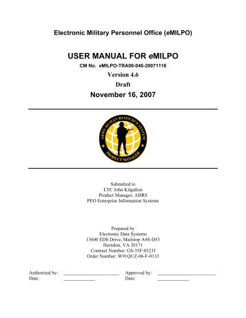 In Transit Report Respons User Manual For Emilpo Solr Support Insute U S Army