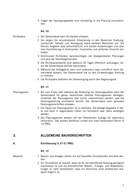 Gemeinde Lauerz ÄNDERUNGEN BAUREGLEMENT