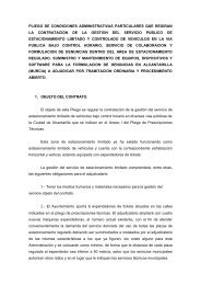 pliego de condiciones administrativas servicio de estacionamiento ...