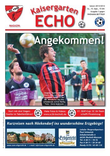 Angekommen! - SC 26 Bocholt eV