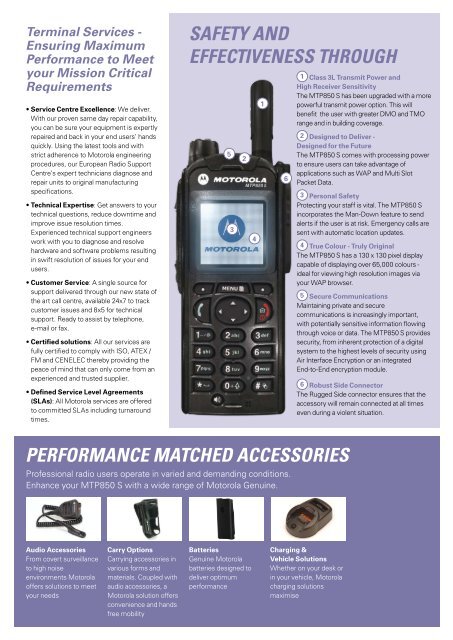 MTP850 S Product Brochure-Brochures(1 MB pdf) - Motorola Solutions